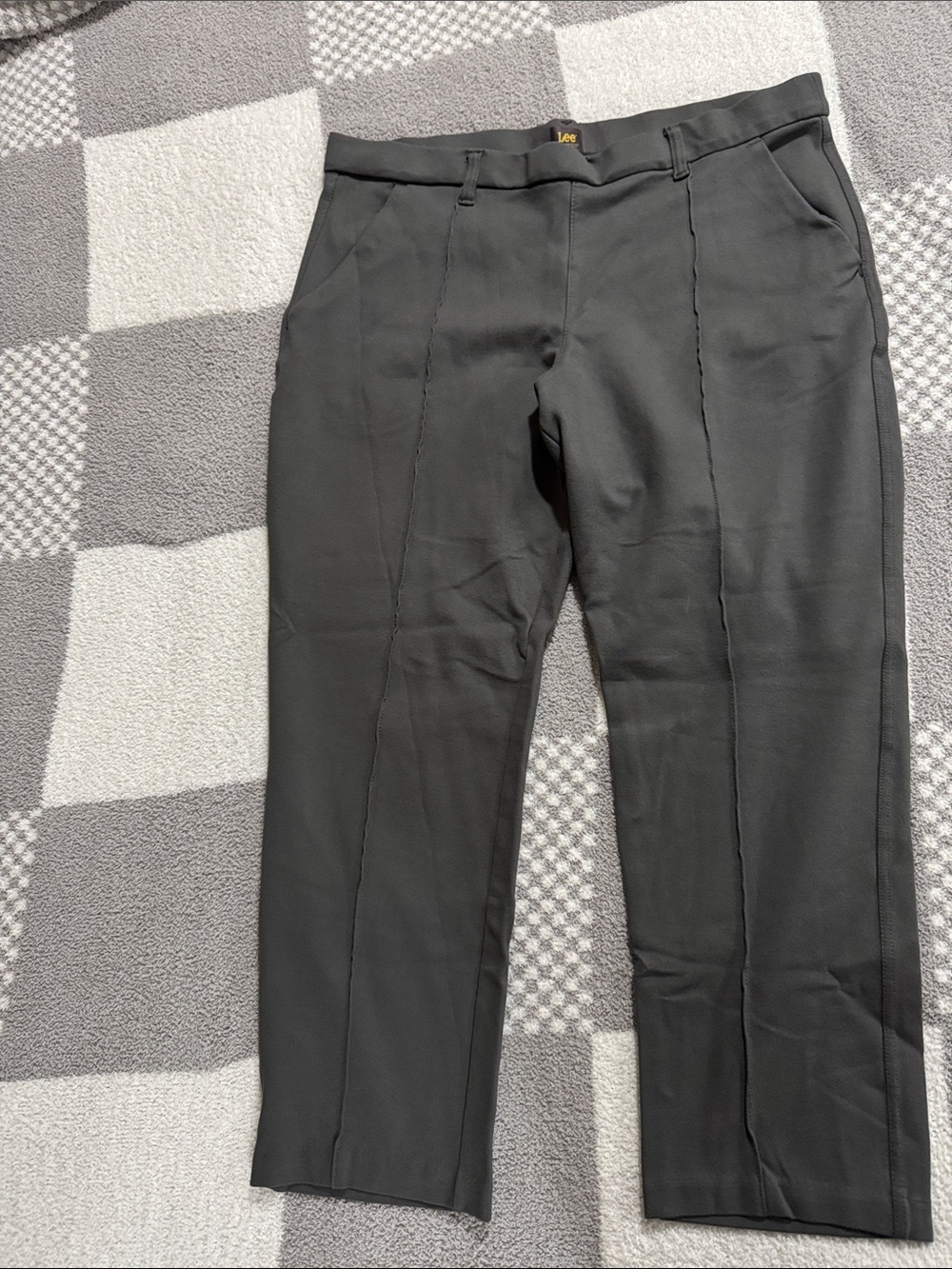 Lee Women's Gray Slim Tailored Trousers